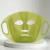 Cubierta de mascarilla de silicona 3D para colgar en las orejas, ayuda para la aplicación de mascarilla facial, correa de sujeción para mascarilla de cuello, correa para el cuello para la aplicación de mascarilla de cuello