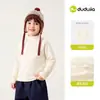 Camiseta Térmica para Niño Dududu Home Otoño Invierno Camiseta de Manga Larga para Niños Top de Invierno para Niñas Cuello Medio Alto para Bebé Ropa para Niños Pequeños