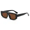 Nuevas gafas de sol de moda con montura pequeña, gafas de sol de ocio transfronterizas de Europa y Estados Unidos, gafas de sol de red de tendencia de doble haz rojo con gafas de sol al por mayor