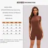 Traje de Yoga de una Pieza para Dropshipping Transfronterizo sin Líneas Incómodas para Entrenamiento al Aire Libre, Fitness, Running, Body Deportivo de Secado Rápido