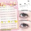 Cílios inferiores estilo gatinho, naturais ou volumosos, para um look natural e fotogênico, recomendados por maquiadores, novo estilo