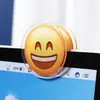 EmojiQQ expressão pp clipe decorativo presente clipe de vedação clipe de memorando estudante fofo produto de 2 yuans atacado