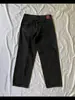 Jeans Reto Bordado Hip Hop High Street Estilo Americano Masculino Slim-fit Versátil Tendência Calça Jeans