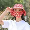Nuevo Sombrero de Protección Solar de Verano, Sombrero para Recoger Té, Máscara de Protección Solar, Cubierta Facial Integrada, Sombrero de Sol para Exteriores para Trabajo Agrícola, Mayoreo