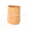 Estilo Escandinavo Porta-Canetas de Mesa Cortiça Pequena Bolsa de Armazenamento Impermeável e Ecológica Vaso de Flores de Cortiça Resistente a Rasgos Vaso de Plantas de Cortiça Decoração