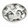 Tazón anti-derrame de acero inoxidable para mascotas de alimentación lenta, tazón giratorio de comida para perros en espiral, más vendido en Amazon, antideslizante para perros y gatos