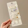 Pinza para el Cabello Estilo Coreano para Bebé, Pinza para Flequillo de Niños, Pinza Lateral para el Cabello, Pinza para la Frente de Niña, Adorno para la Cabeza y Accesorios para el Cabello Lindos