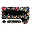 Alfombrilla Grande para Escritorio Borde Ondulado Estilo Floral Fresco Ins Transfronteriza Amazon Temu Antideslizante Alfombrilla para Ratón de Oficina Teclado
