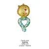 Peppa Pig Temática Serie Completa George Peppa Estilo Clip Muñeca Volador Película de Aluminio Globos Mayoreo