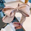 Diadema de Lazo Grande Versátil de Color Sólido Impreso en 3D Nuevo Pinza para el Cabello Coreana Primavera y Verano Nueva Ins Estilizador Facial Diadema Pequeña