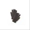 Guantes de alta calidad, mezcla 80% lana, estilo coreano de invierno, guantes de punto elegantes y cálidos, color liso, guantes de lana a prueba de frío