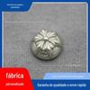 Nova Fivela de Pano de Cavalaria Hexagonal Estrela Cobre Fivela de Pano de Cavalaria Couro Vegetal Fivela Decorativa com Mercadoria