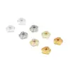 14K18K bolsa oro soporte de flor soporte de cuentas tapa de flor hecho a mano DIY pulsera collar material de joyería accesorios de perla C16