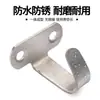 Gancho de acero inoxidable montado en la parte superior gancho de pared anillo de soporte de carga superior gancho superior proyección colgante gancho para linterna de techo