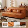 Sofá-Cama Dupla Utilidade para Sala de Estar, Apartamento Pequeno, Dobrável, Quarto Simples, Tecido, Minimalista, Multifuncional, Casa de Aluguel, Solteiro/Casal