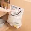 Cozinha Velcro Saco de plástico Saco de lixo Saco de armazenamento Grande capacidade Diversos Pendurado Saco Armazenamento respirável Saco Artefato de armazenamento