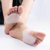 Órtese de valgo polegar órtese de valgo polegar meias dedão do pé osso do pé divisor de dedo do pé noturno separador de silicone