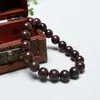 Atacado Pulseira Yidin Vermelha com Contas Redondas de 10mm para Homens e Mulheres, Fornecimento de Jade para Transmissão ao Vivo, Modelo de Vendedor de Rua a 10 Yuan