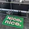 Tapete Absorvente Antiderrapante para Banheiro Tapete Tuftado Absorvente Piso de Falso Caxemira Tapete de Piso Tapete para Porta de Banheiro Tapete para Porta de Entrada
