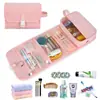 Nueva Bolsa Colgante para Artículos de Tocador de Tela Oxford de la Fábrica Original, Bolsa Rosa para Artículos de Tocador y Maquillaje, Bolsa Portátil para Artículos de Tocador de Viaje