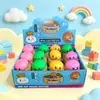 Brinquedo criativo para alívio do estresse, brinquedo de apertar pão para alívio do estresse, presente pequeno em caixa surpresa, gadget para alívio do estresse, brinquedo de recuperação lenta