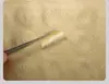 Venta Directa de Fábrica En Stock Oro Mate Plata Mate Estampado Pegatina Estampada Sobre Invitación Sello de Acero Cóncavo y Convexo Pegatina de Sellado Autoadhesiva