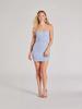 Vestido Europeu e Americano Transfronteiriço com Lantejoulas Verão Sexy Justo ao Corpo Mini Saia Slim (3 Cores)