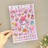 Nuevas Pegatinas para Uñas de Dibujos Animados de Kuromi para Bebés, Linda Decoración de Uñas Impermeable para Niñas Pequeñas, Pegatinas para Uñas para Niñas