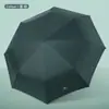 Paraguas Plegable Inverso Totalmente Automático para Hombres y Mujeres, Doble Propósito para Sol y Lluvia, Paraguas Sombrilla Doble Grande con Protección UV