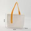 Bolsa de Lienzo Lisa Personalizable con Cinta, Bolsa Laminada 3D, Bolsa de Hombro Personalizable con Asa, Bolsa de Lona Personalizable