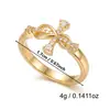Anillo Cruzado de Ocho Caracteres Envuelto de Nuevo Estilo Europeo y Americano Transfronterizo Exquisito Lujo Ligero Anillo de Dedo Versátil de Gama Alta para Mujeres