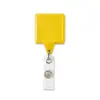 Lluvia de Otoño En Stock Portatarjeta Retráctil Clip de Carrete Cuadrado Carrete de Insignia de Tirón Fácil