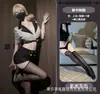 Gato Nocturno Sexy de Escote Profundo Lencería Sexy Secretaria Tentación Sexy Uniforme de Dos Piezas Uniforme de Trabajo Tentación de Deseo Puro Conjunto Qqny