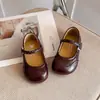 Zapatos de Cuero para Niñas 2026 Primavera y Otoño Nuevos Zapatos Infantiles Zapatos de Princesa para Niñas Mocasines de Suela Suave Zapatos Individuales para Bebé Modernos