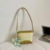 Moda de Verão Transfronteiriça Bolsa Pequena Casual Estilosa para Mulheres 2026 Novo Modelo de Alto Valor Leve Texturizada Ombro Transversal