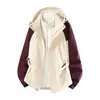 Venta al por mayor de fábrica en stock: Chaqueta desmontable 3 en 1 para hombres y mujeres, impermeable, grosor medio, clasificación de impermeabilidad de 1500 mm