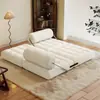 Sofá cama modular de una plaza para sala de estar, reclinable y para dormir, adecuado para espacios pequeños, diseño simple, sofá plegable