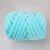 Nuevo Hilo de Lana Cardada Hilo de Terciopelo de Cristal Hecho a Mano para Bricolaje de Amazon, Grosor de 3 cm, Tira de Tela para Manta, Cojín, Cama para Gatos, Venta al por Mayor