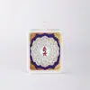 Xizang Más Vendido Nepalesa Pura Pintada a Mano Tara Blanca Mantra Núcleo de Tarjeta 4*5