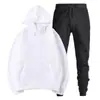 Comercio Exterior Popular Traje con Sudadera Otoño e Invierno Pantalones de Manga Larga Ropa Deportiva Moda Sudadera y Pantalones de Chándal Procesamiento Personalizado