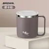 Nova Caneca de Aço Inoxidável 304 2026 para Homens Caneca de Escritório com Tampa Caneca com Logo Presente Souvenir
