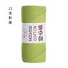 Lanxin - Bolsa de algodón hueco de 2 mm con gancho para manualidades, tejida a mano, para sombreros, hilo redondo de perla, lana, venta al por mayor