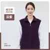 Chalecos Forrados de Polar y Engrosados con Impresión de Logo Personalizado, Uniformes de Trabajo de Supermercado para Otoño e Invierno, Chalecos Rojos para Actividades de Voluntarios y Miembros de Partido
