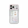 Funda con soporte de conejo linda estilo coreano para Apple 17Promax, adecuada para 16Promax, doble capa 15pro18pro