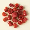 Acessórios de Pulseira com Corda Trançada de Ágata Nanhong Natural Padrão Ruyi Cabeça de Buda Pulseira Contas Soltas Leão Despertador Pixiu Contas de Tesouro