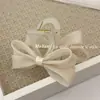 Pinza para el Cabello de Gasa Tridimensional Estilo Coreano Pinza de Agarre para Medio Peinado Femenino Pinza Tiburón Avanzada de Temperamento