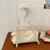 Bolso de Mano Versátil Casual Simple Bolso Baguette para Mujer Otoño 2025 Nuevo Textura de Alta Calidad Lujo Ligero Bolso de Hombro para el Brazo