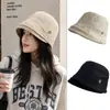 Nueva colección de otoño: sombrero de pescador texturizado de color mixto elegante para mujer, adecuado para vacaciones y uso casual, sombrero de sol versátil y que estiliza el rostro