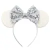 Acessórios de cabelo do Mickey transfronteiriços bordado lantejoulas laço faixa de cabeça de festa faixa de cabeça de parque de diversões férias acessórios de cabelo infantis pronta entrega
