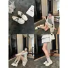 Versión de cuero genuino ~ Aumento de altura interna de 7 cm Zapatos de entrenamiento alemanes para mujer, nuevo modelo 2026, zapatillas deportivas casuales de suela gruesa en bloques de color, con cordones Zapatos Forrest Gump